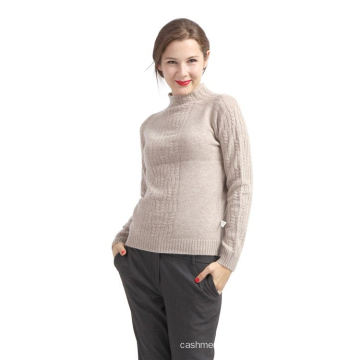 El suéter blanco lechoso de señora de la más nueva calidad del OEM de la venta